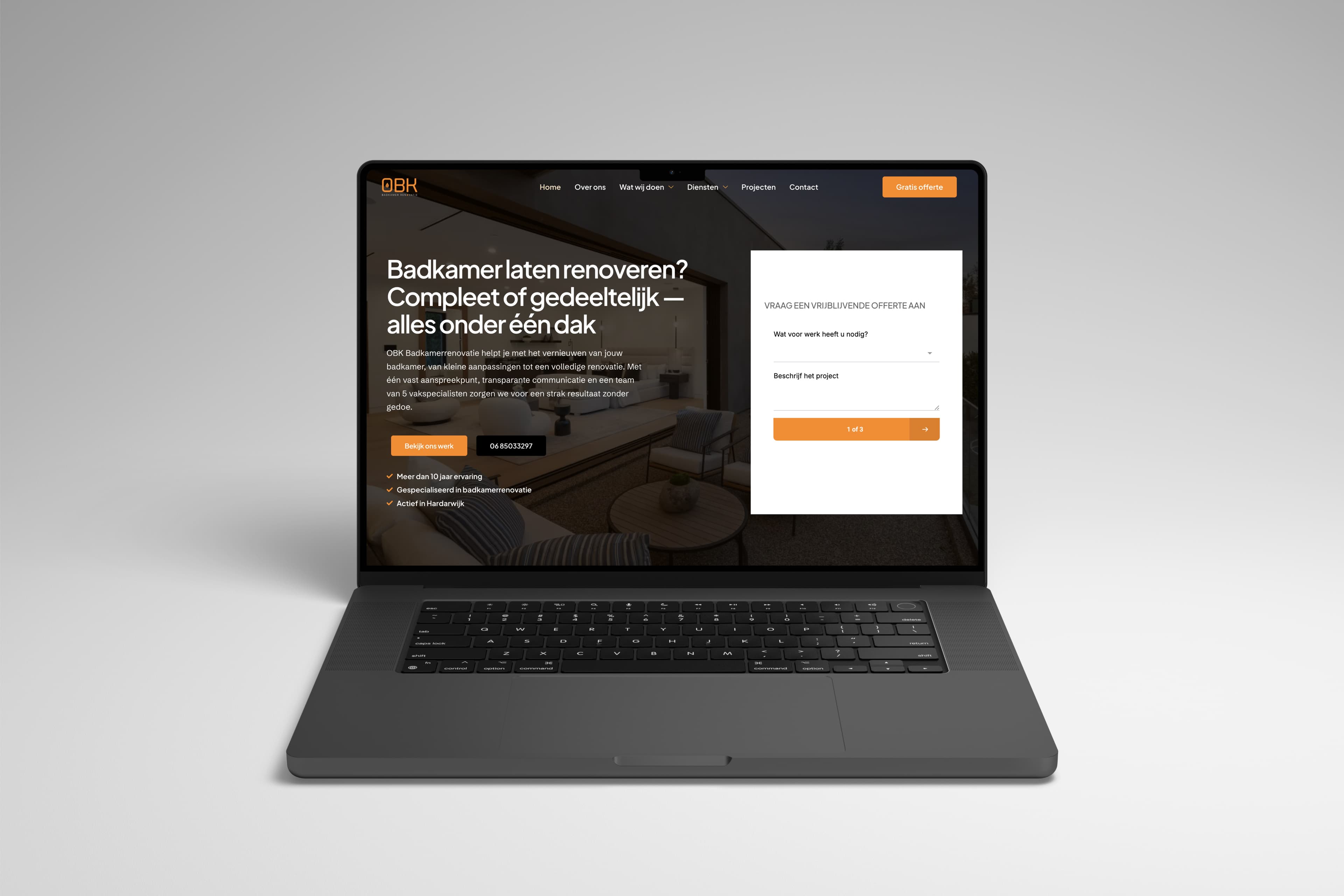 OBK Badkamerrenovatie